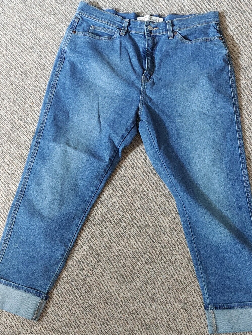 Jeans Mid Rise Boyfriend Levi Strauss Signature 12